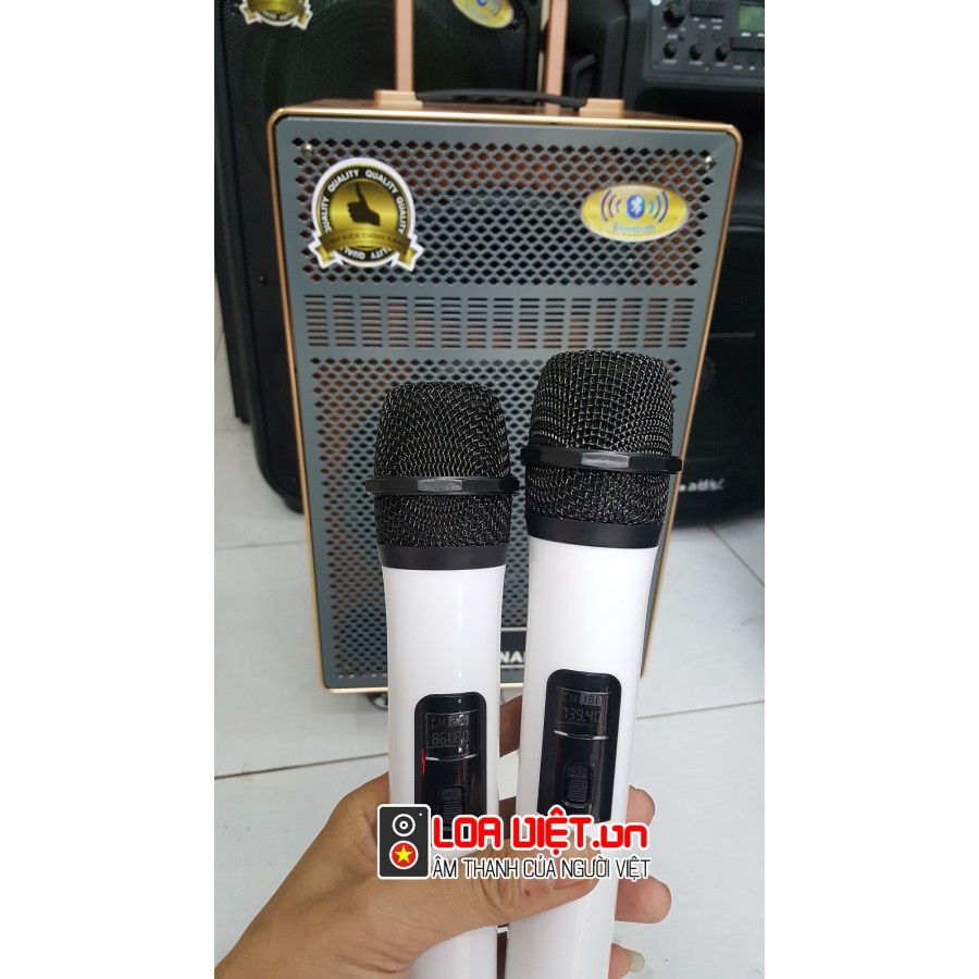 Loa kéo di động Mitsunal M50 Vỏ gỗ - Model mới